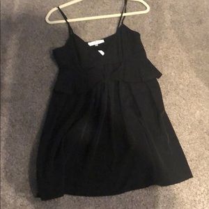 Black mini dress